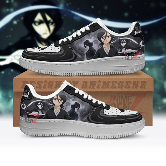 Bleach Rukia Kuchiki Air Sneakers Custom Anime Shoes