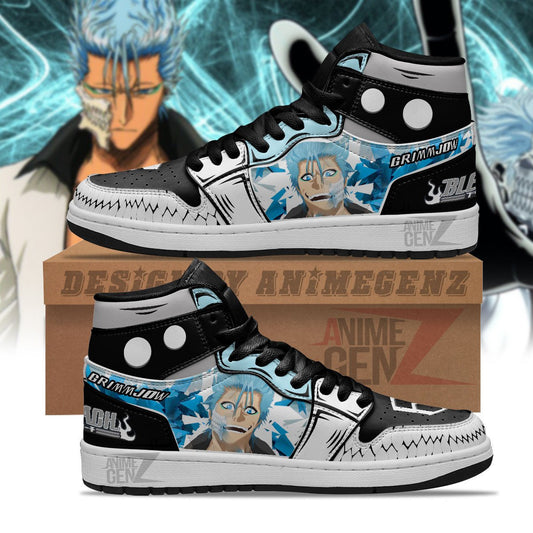 Bleach Grimmjow Jaegerjaquez JD Sneakers Custom Anime Shoes