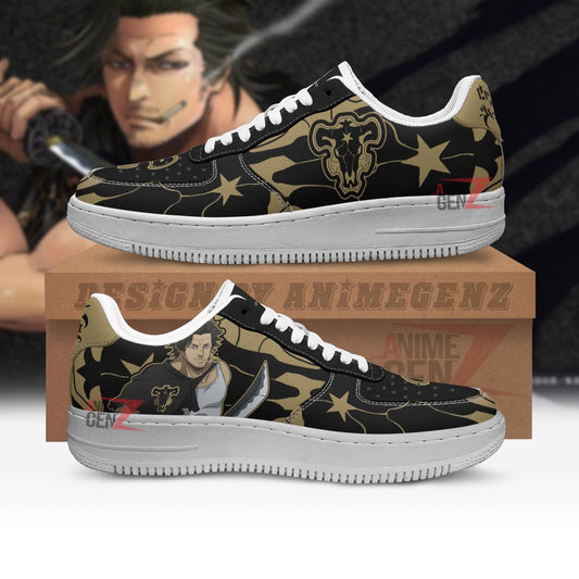 Black Clover Yami Black Bull Sneakers Custom Anime Shoes