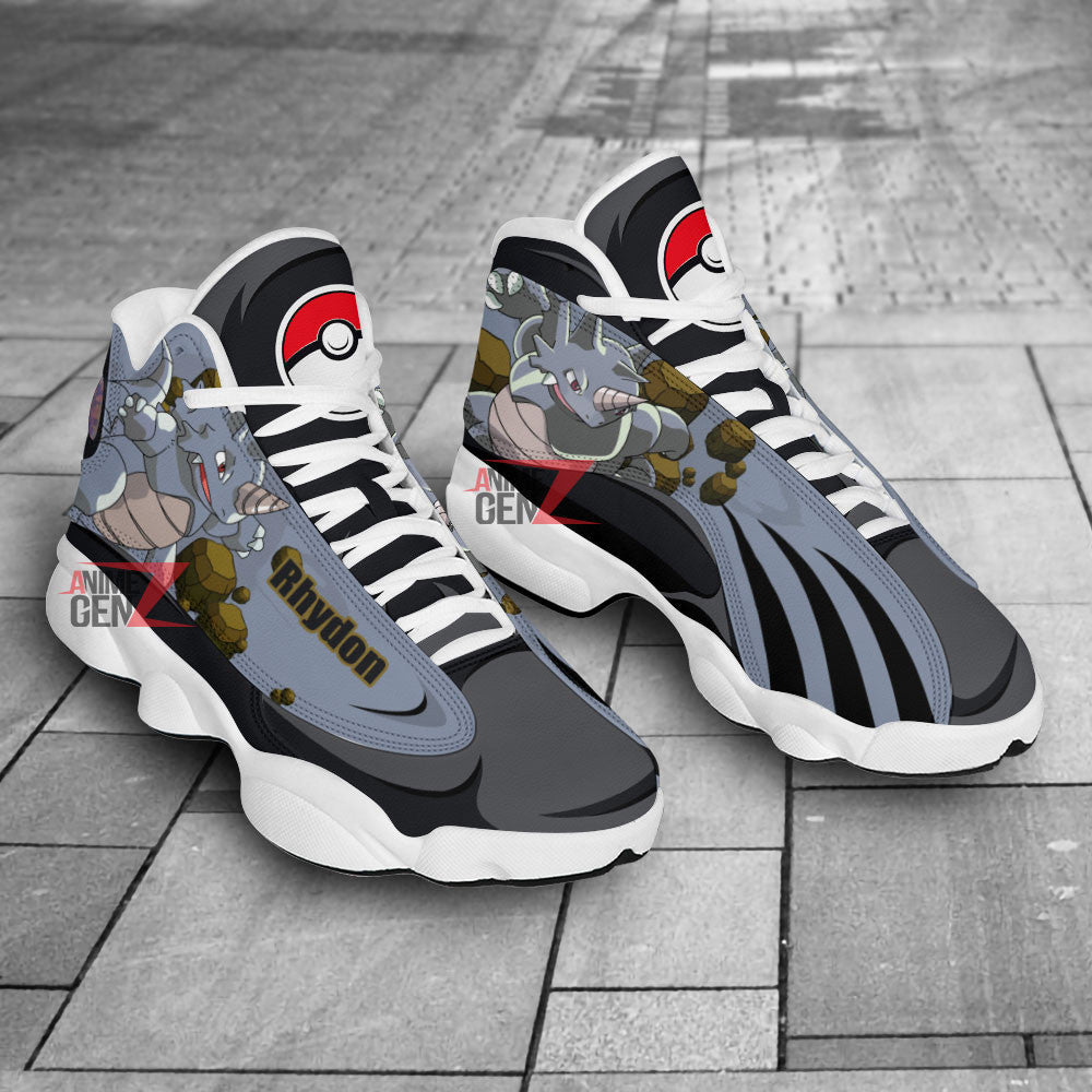 Pokemon Rhydon Air Jordan 13 Sneakers Custom Anime Shoes