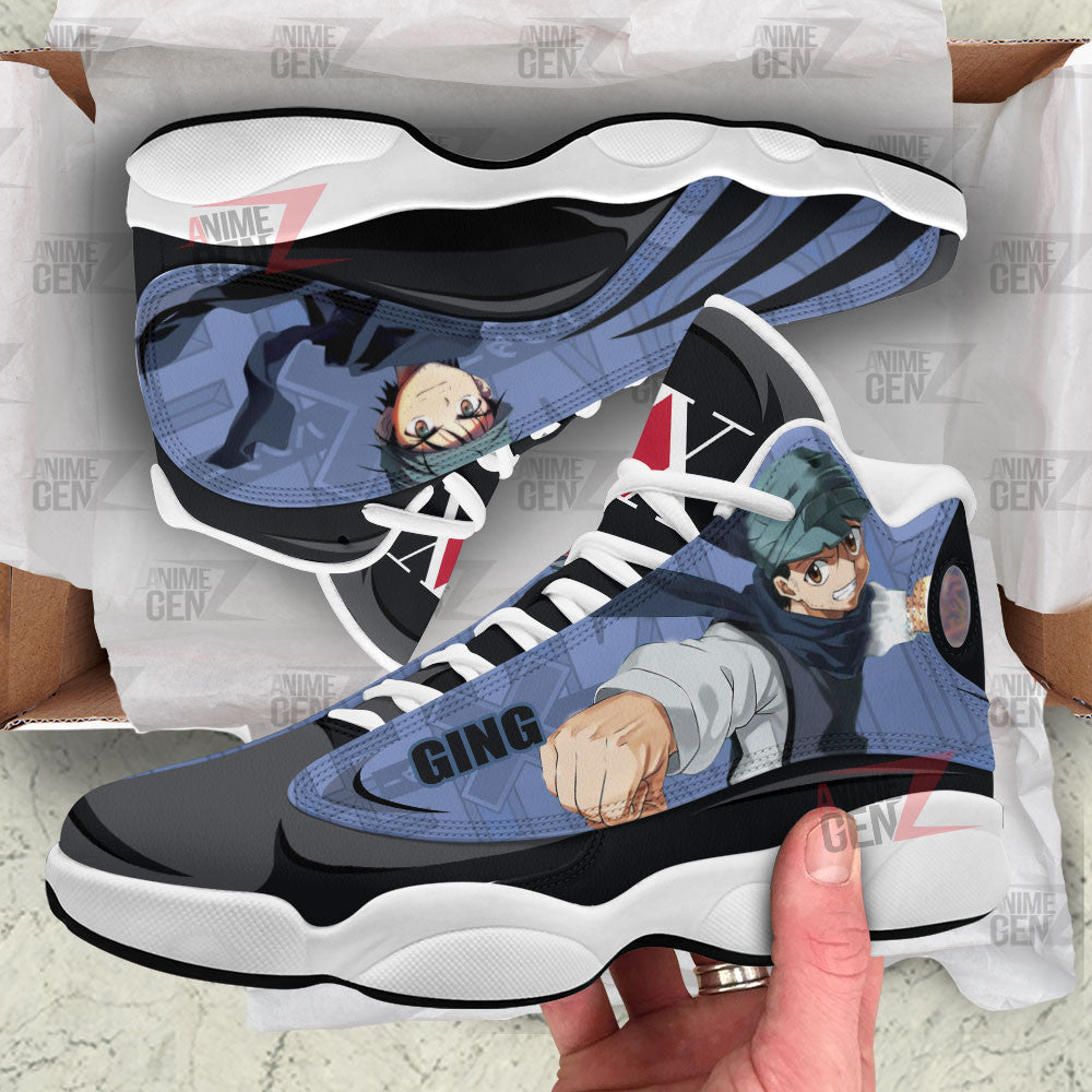 Hunter x Hunter Air Jordan 13 Sneakers Custom Ging Freecss Anime Shoes