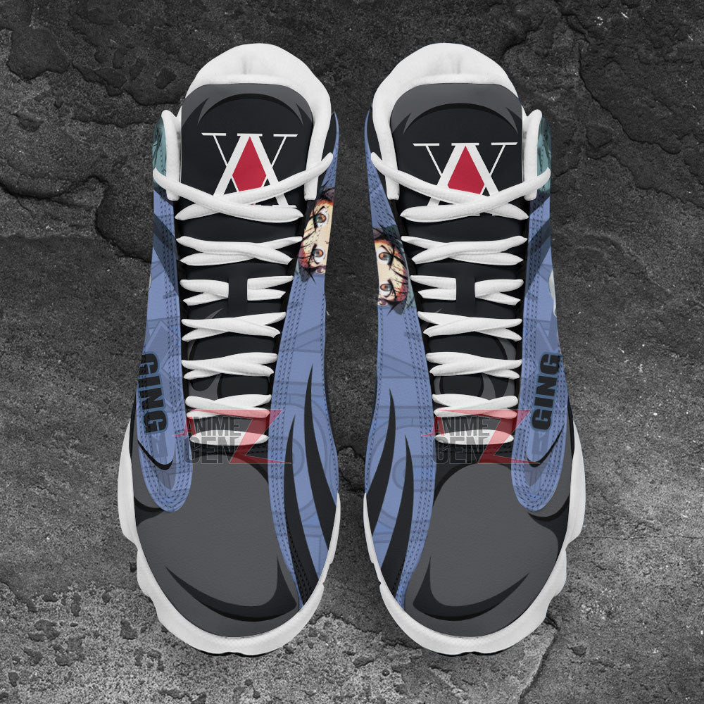 Hunter x Hunter Air Jordan 13 Sneakers Custom Ging Freecss Anime Shoes
