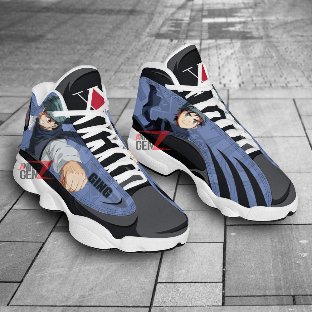 Hunter x Hunter Air Jordan 13 Sneakers Custom Ging Freecss Anime Shoes