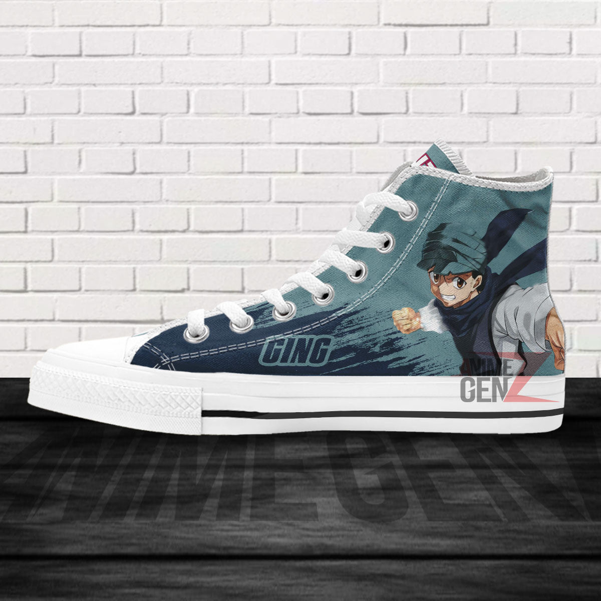 Hunter x Hunter Ging Freecss High Top Shoes Custom Anime Shoes