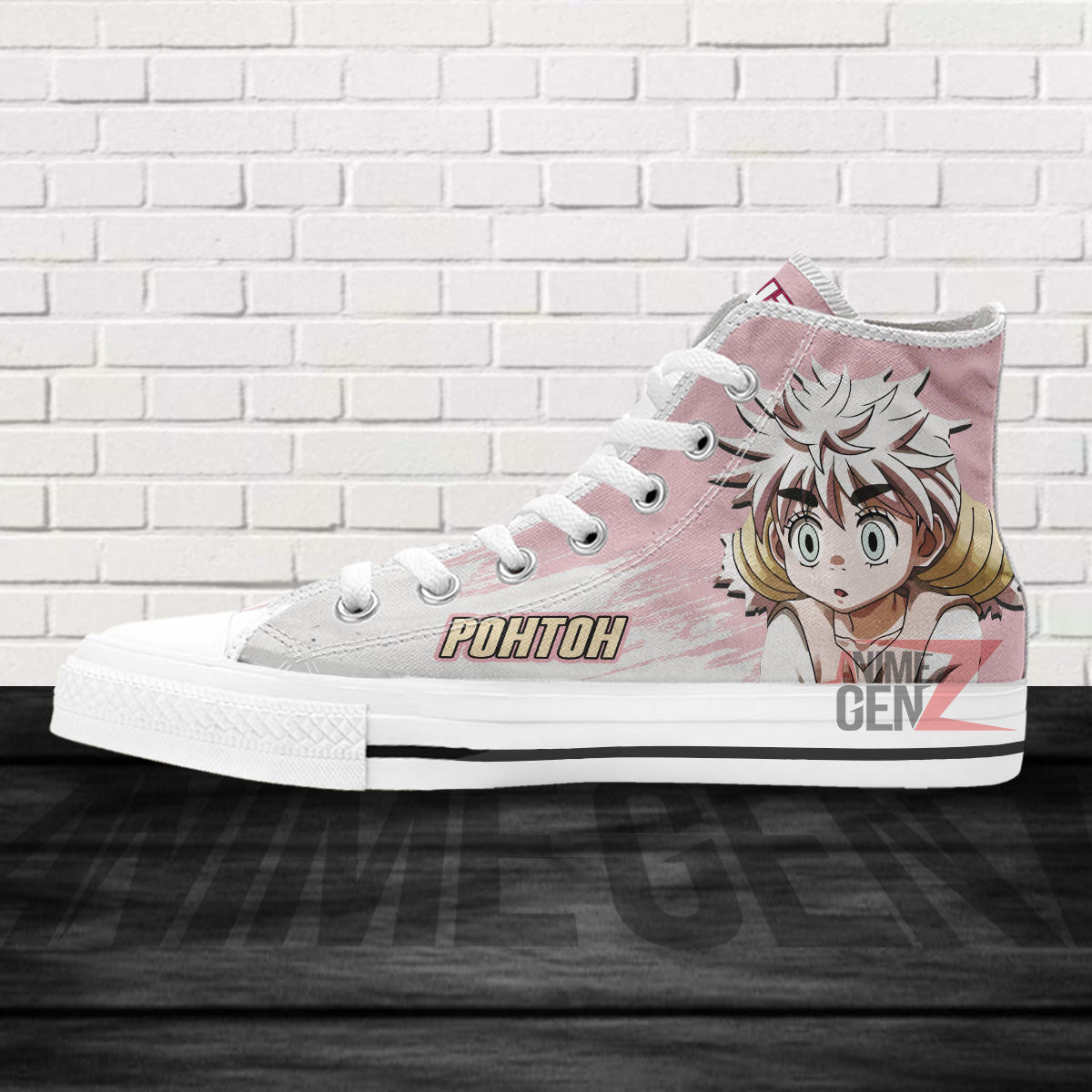 Hunter x Komugi High Top Shoes Custom Anime Shoes