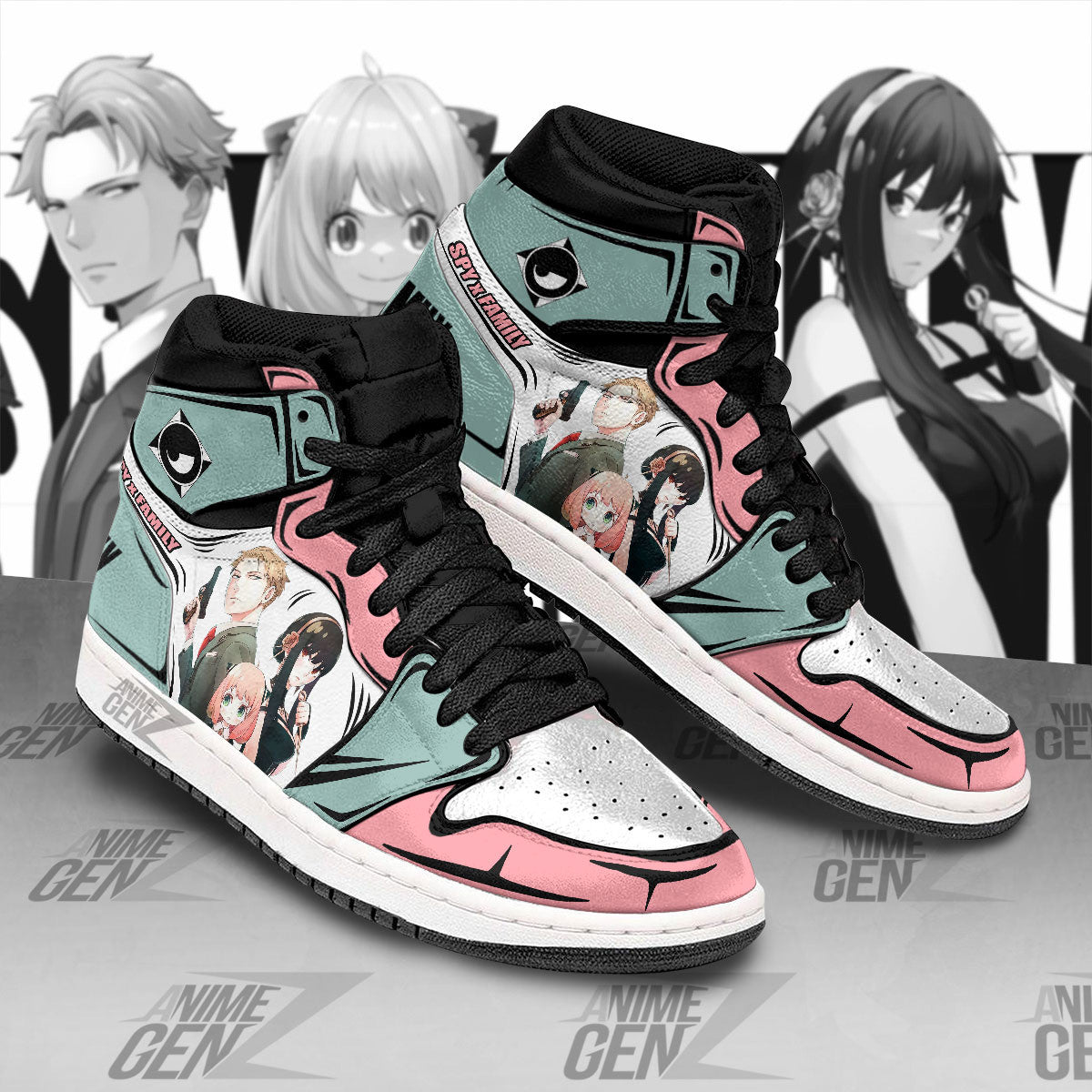Spy X Family Family JD Sneakers
