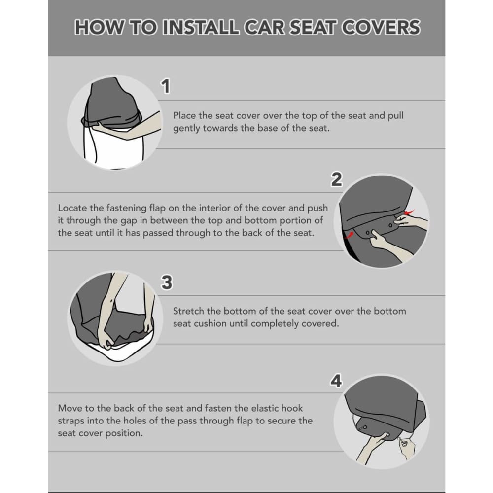 Artsy Rooster Car Seat Covers