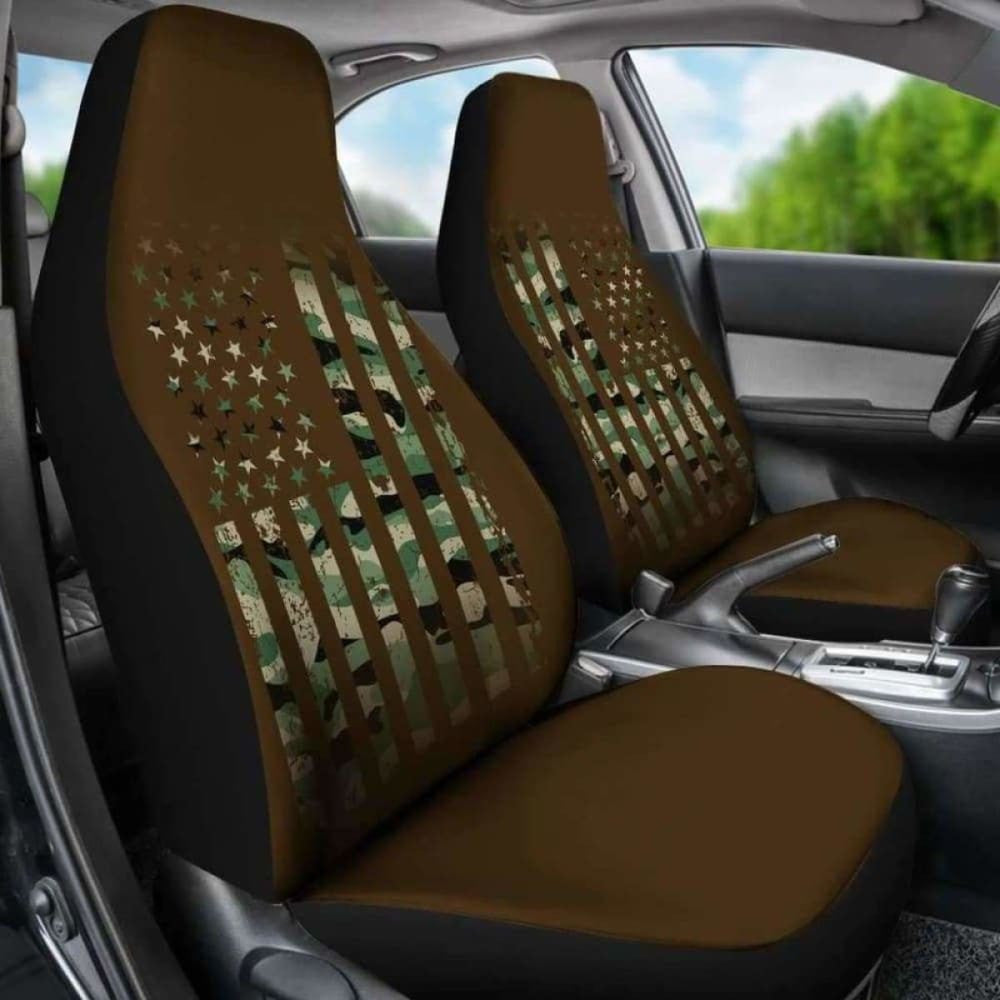 Army Flag Car Seat Covers