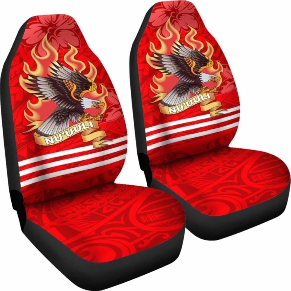 American Samoa Car Seat Cover - Nu'Uuli Manulele Tausala -