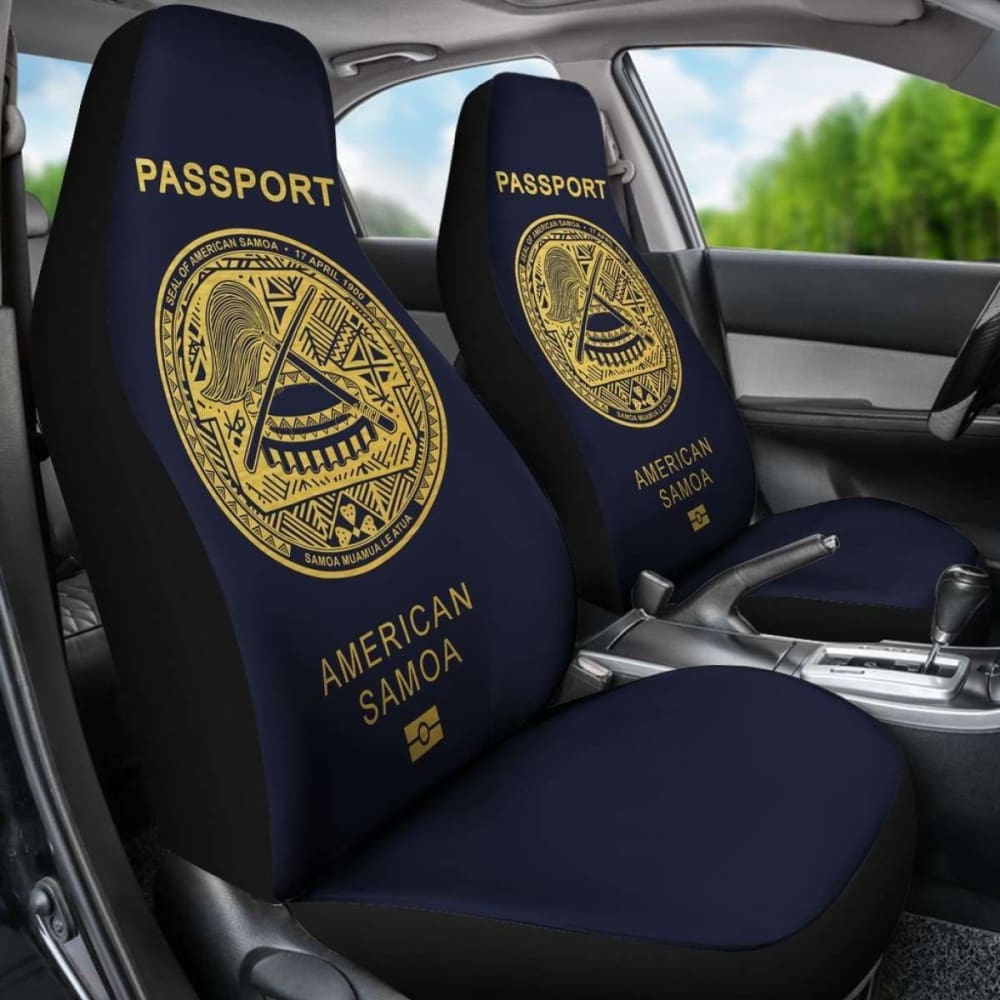 American Samoa Car Seat Covers - Passport American Samoa -