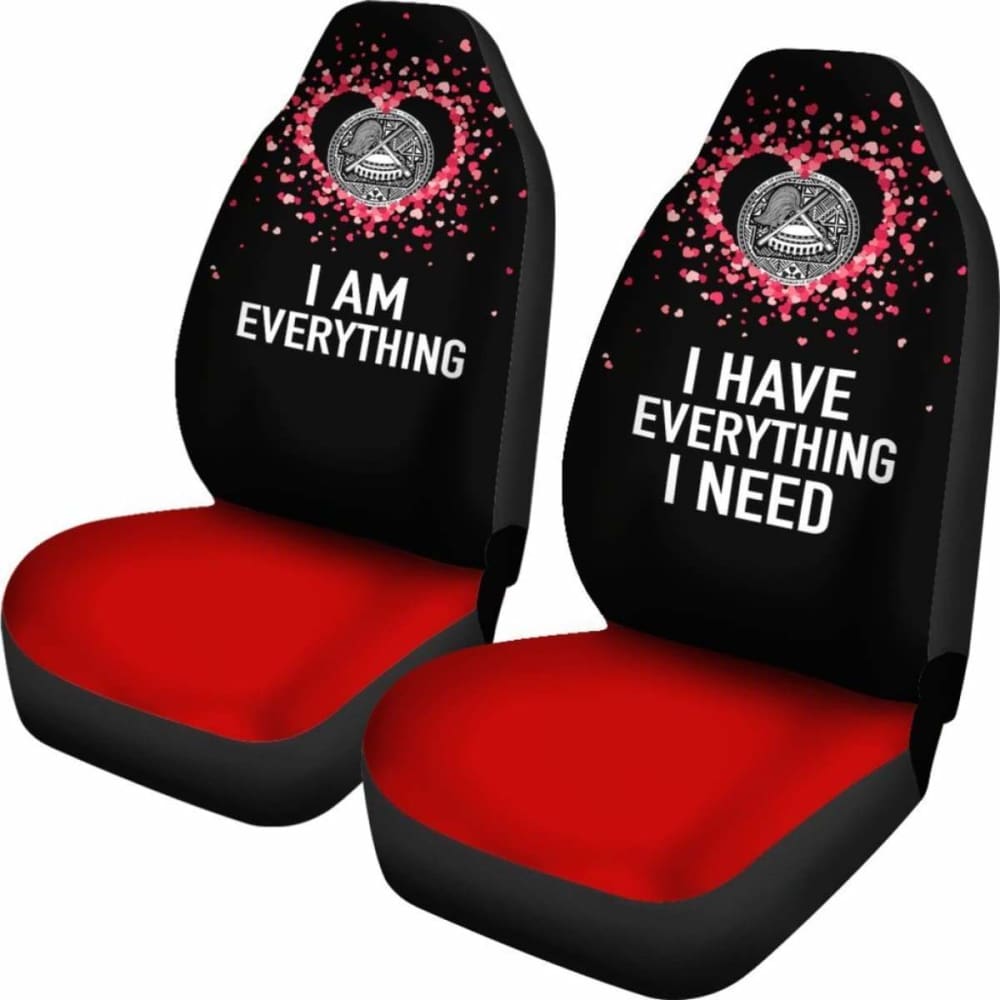 American Samoa Car Seat Covers Couple Valentine Everthing I Need