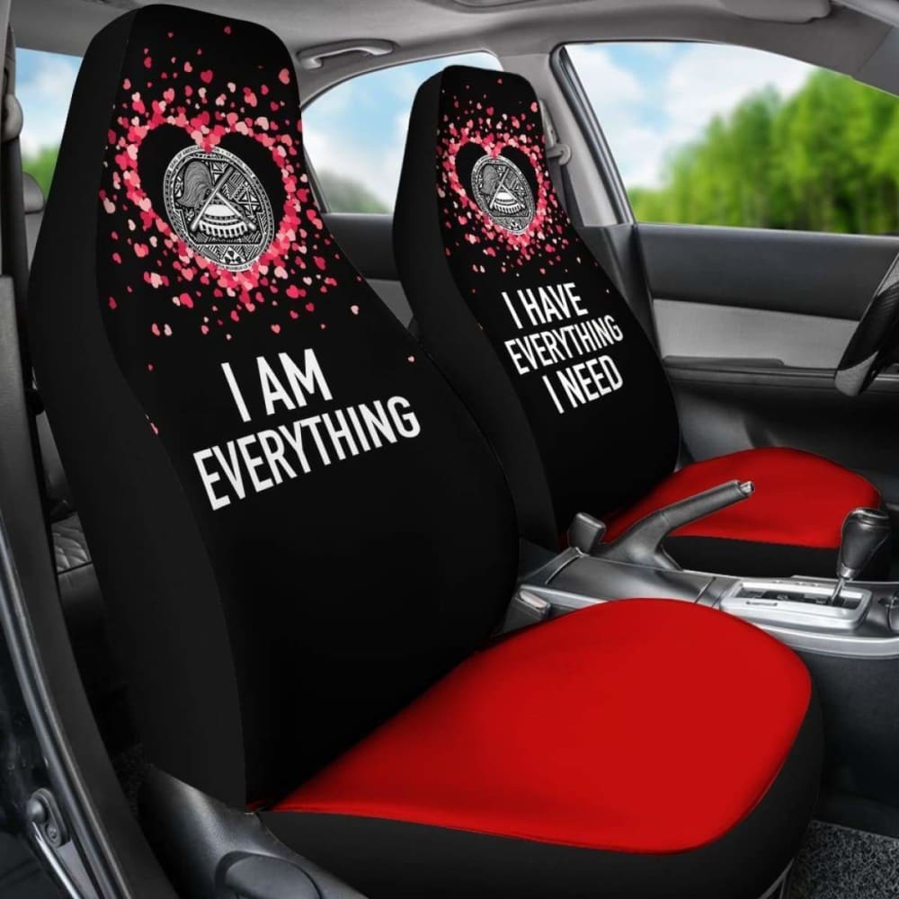 American Samoa Car Seat Covers Couple Valentine Everthing I Need