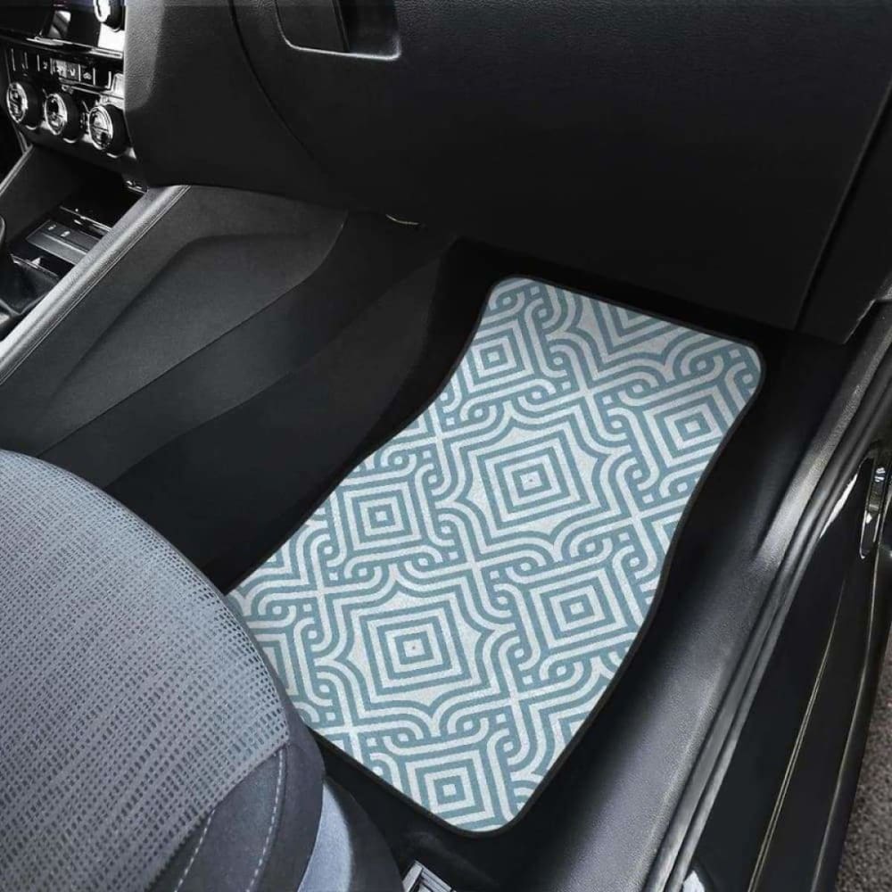 Arabic Pattern Front And Back Car Mats