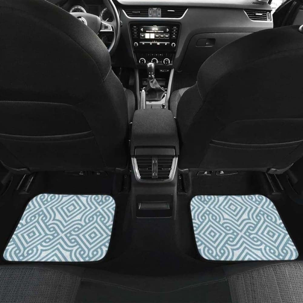Arabic Pattern Front And Back Car Mats