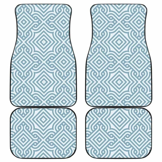 Arabic Pattern Front And Back Car Mats
