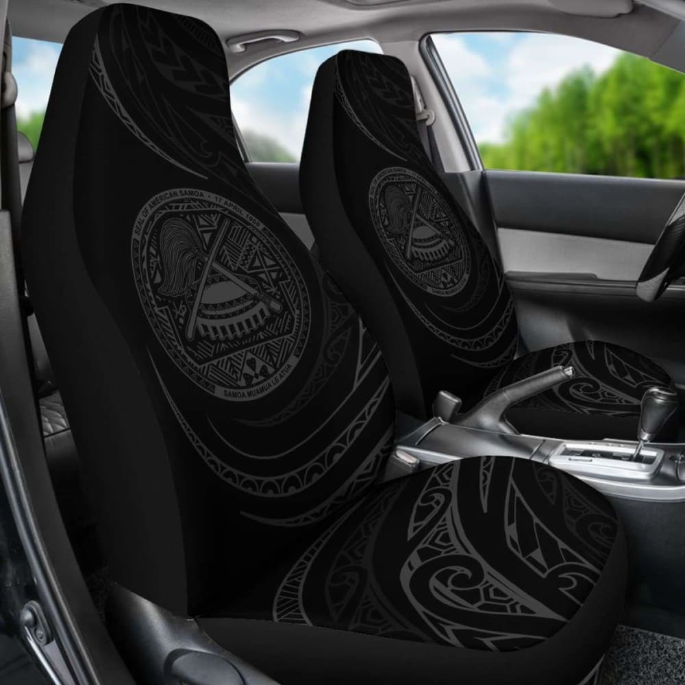 American Samoa Car Seat Covers - \bGrey - Frida Style -