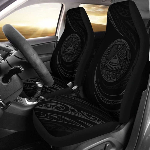 American Samoa Car Seat Covers - \bGrey - Frida Style -