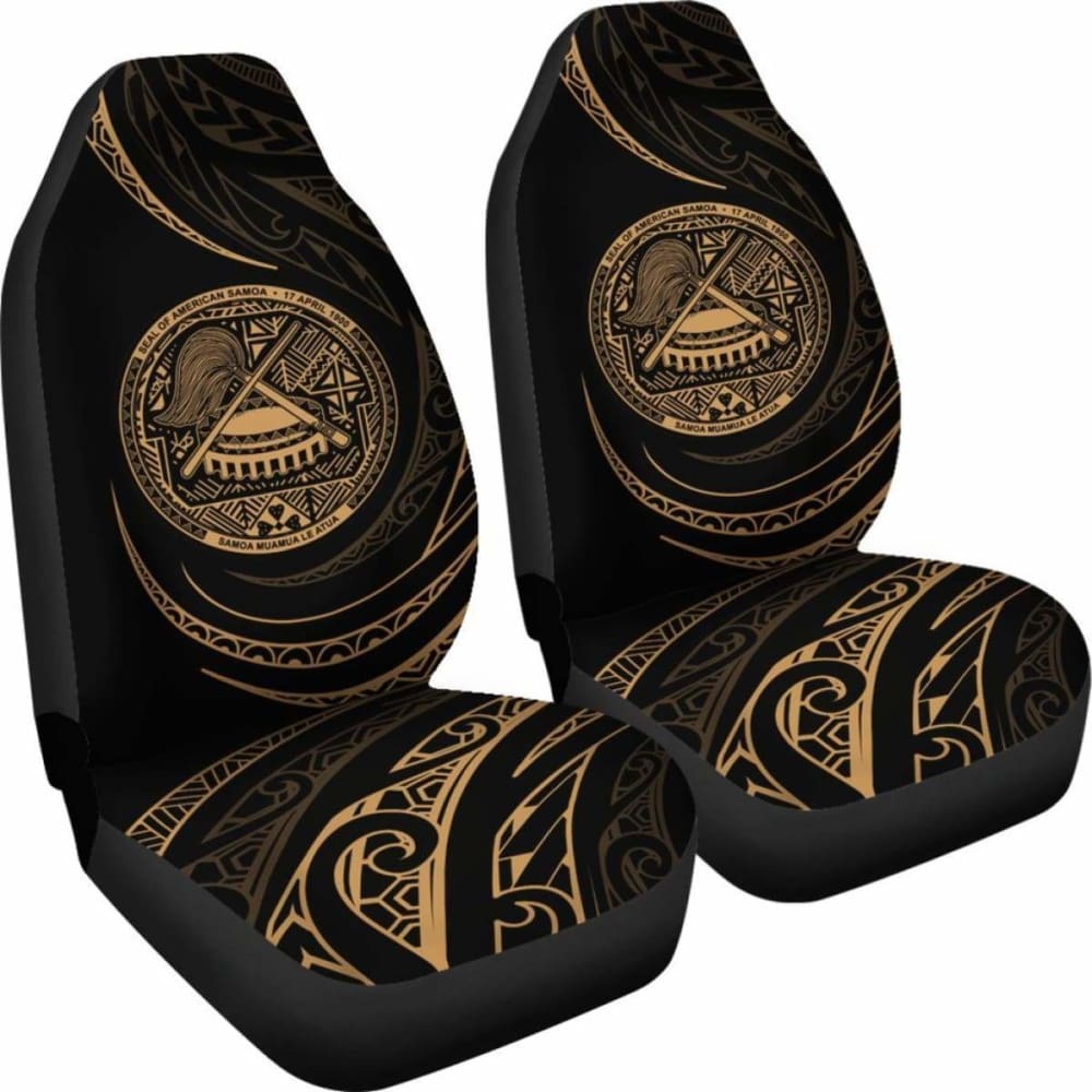 American Samoa Car Seat Covers - \bGold - Frida Style -