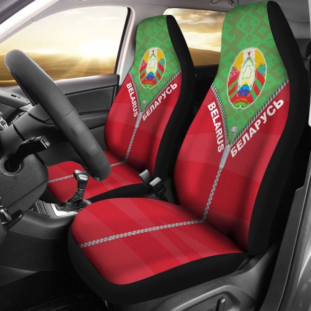 Belarus Car Seat Cover With Straight Zipper Style
