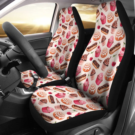 Baker Cake Baking Lover Car Seat Covers