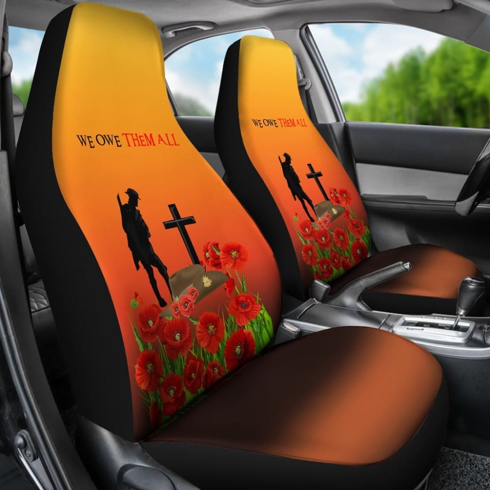 Australia Anzac Day Car Seat Covers  Lest We Forget
