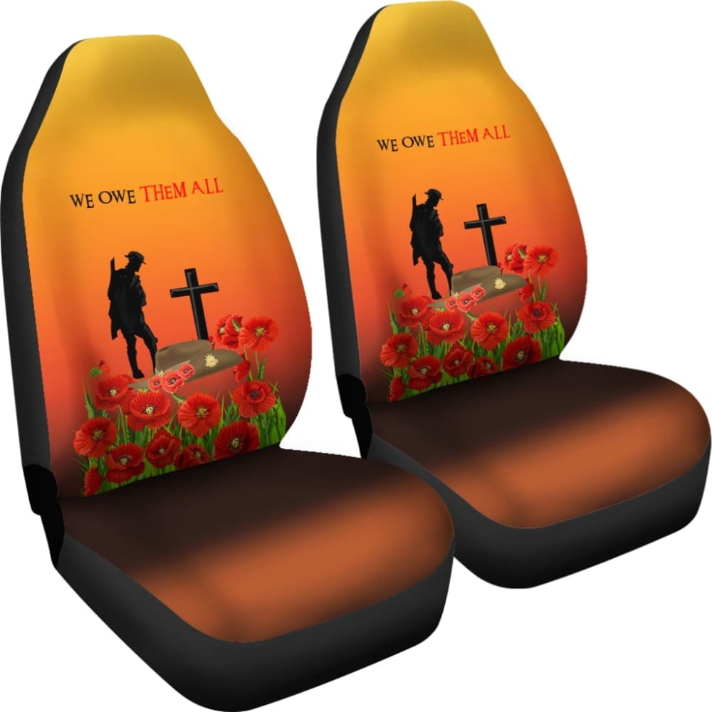 Australia Anzac Day Car Seat Covers  Lest We Forget