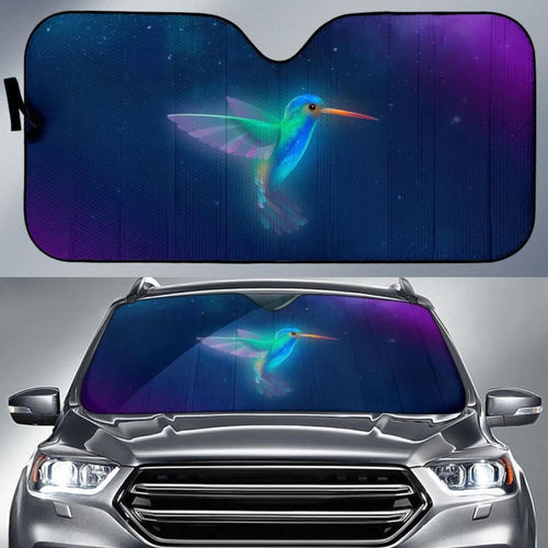 Bionic Beaver Bird Starry Sky Car Sun Shade