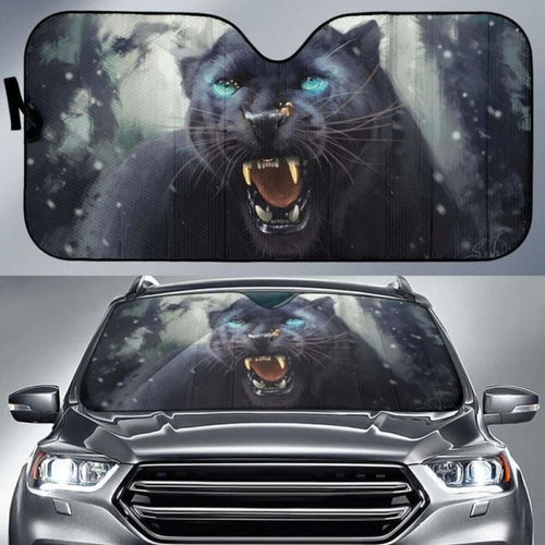 Black Panther Car Auto Sun Shades