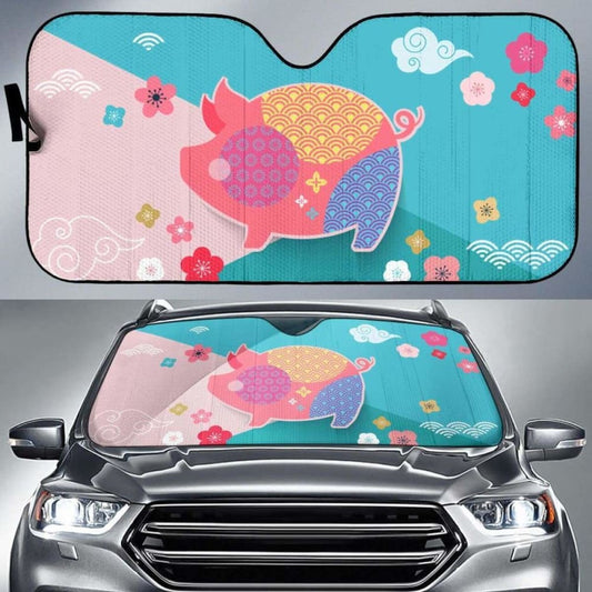 Auto Sun Shades - Pig