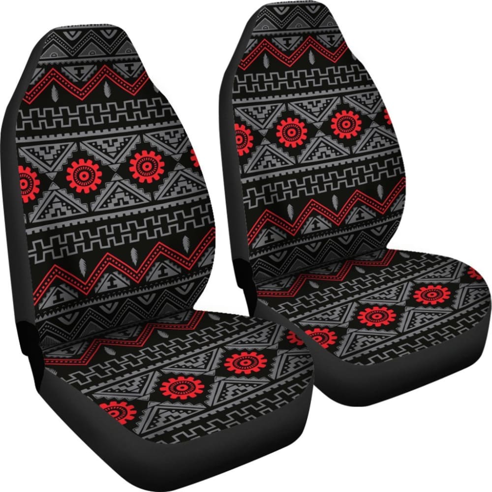 Black Pattern Native Car Seat Cover