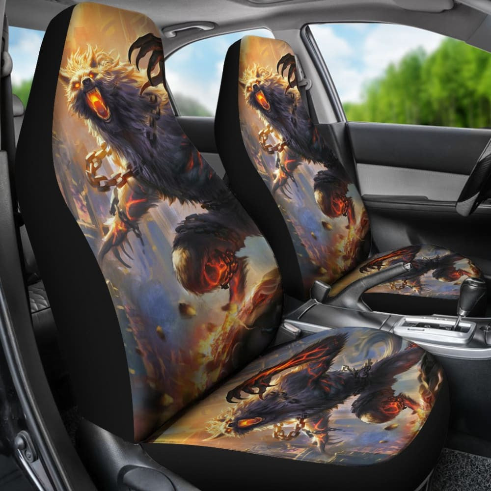Beast Werewolf Monster Car Seat Covers