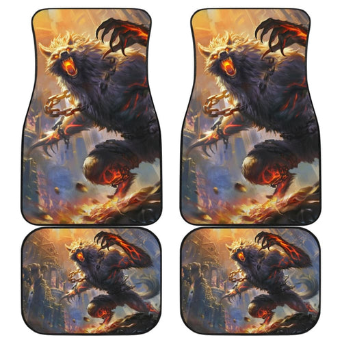 Beast Werewolf Monster Car Floor Mats