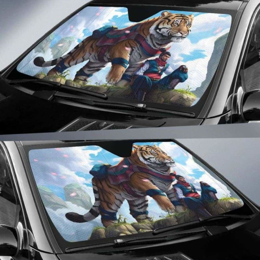 Art Tiger Car Auto Sun Shades