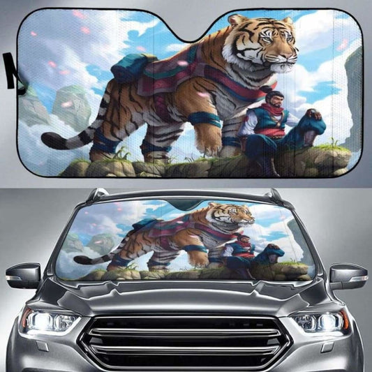 Art Tiger Car Auto Sun Shades