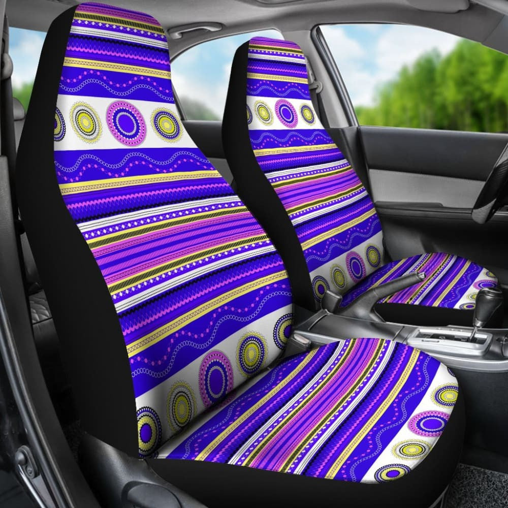 Aztec Deep Purple Design