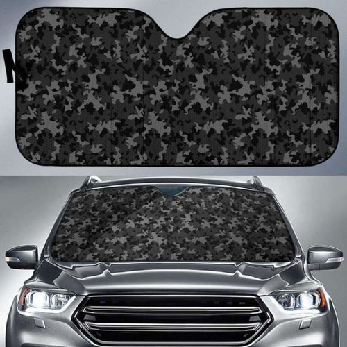 Black Camo Auto Sun Shades