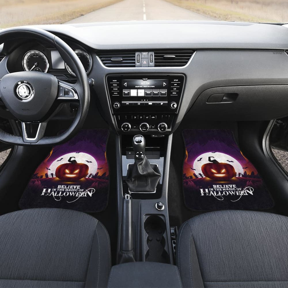 Believe In The Magic Of Halloween Car Floor Mats