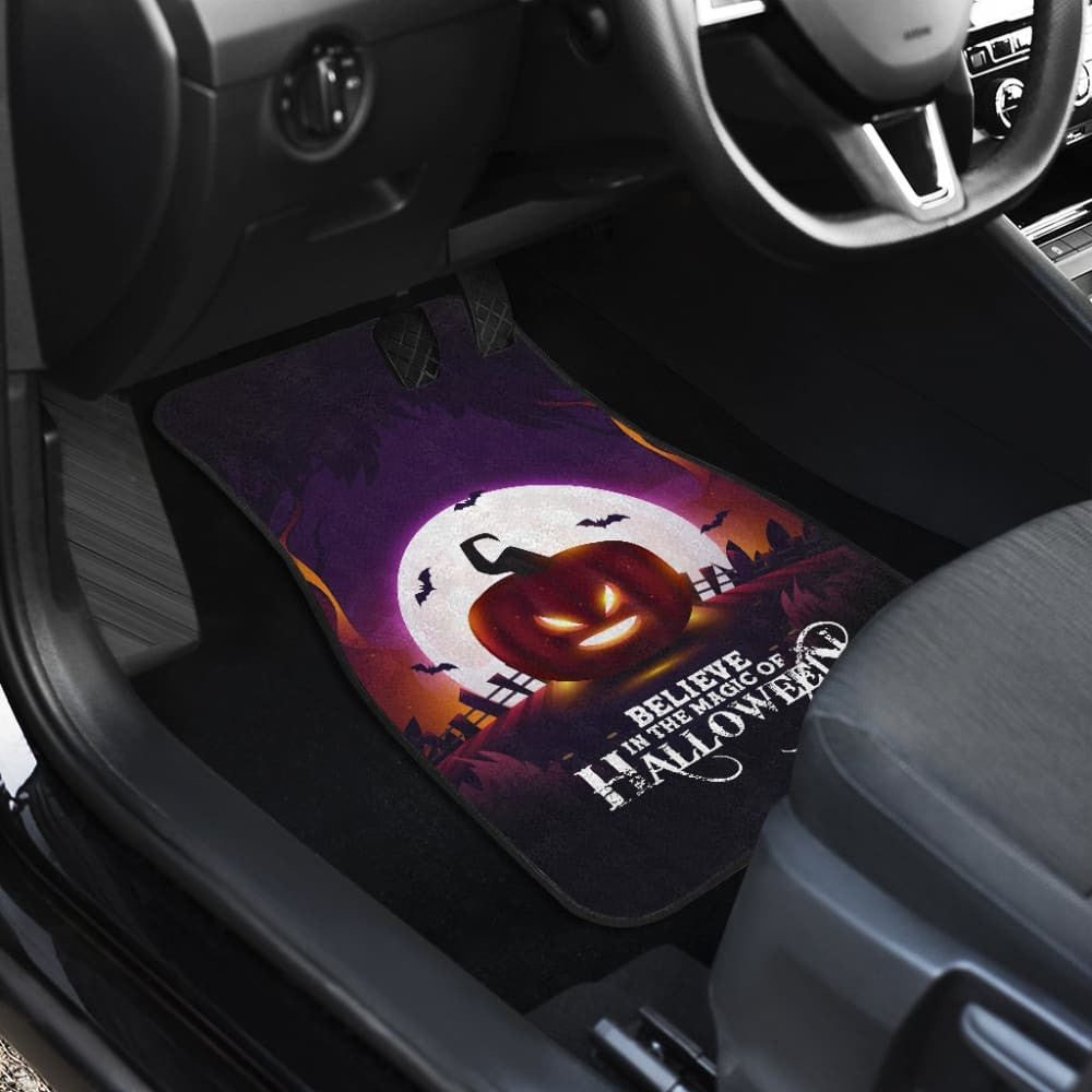 Believe In The Magic Of Halloween Car Floor Mats