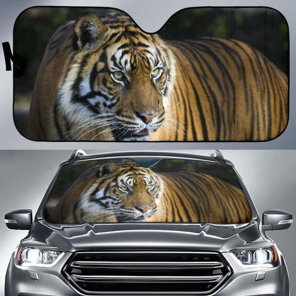 Bengal Tiger Big TigerK K Car Sun Shade