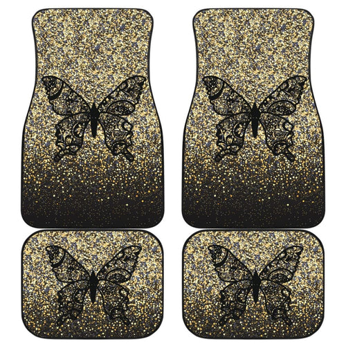 Beautiful Butterfly Print Art Design Car Floor Mats