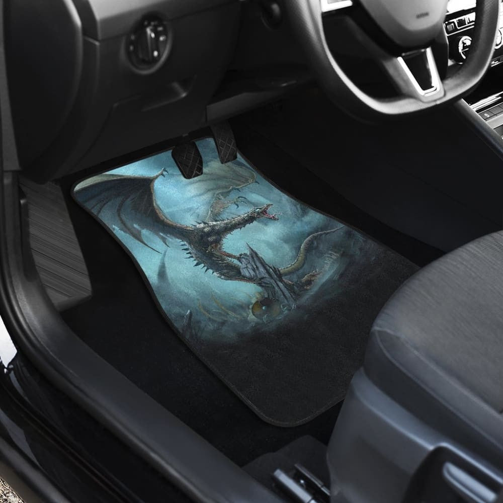 Ancient Dragon Lord of Death Car Floor Mats