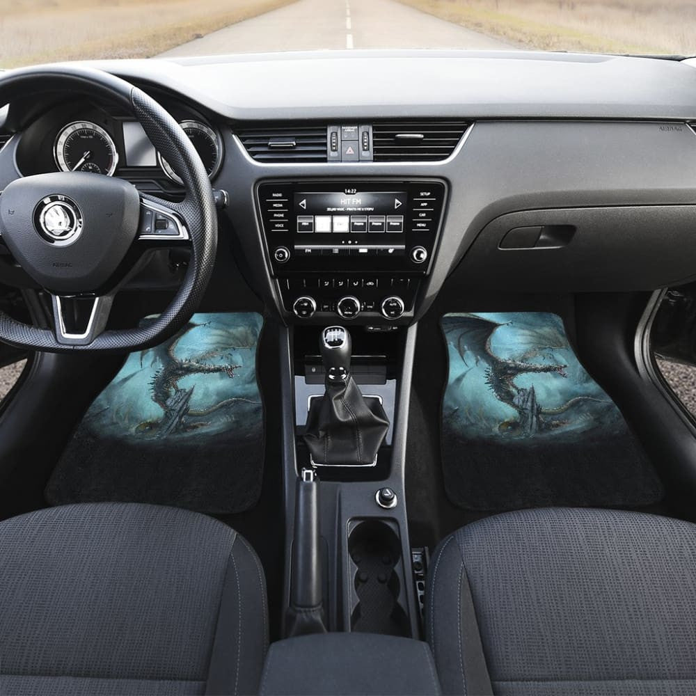 Ancient Dragon Lord of Death Car Floor Mats