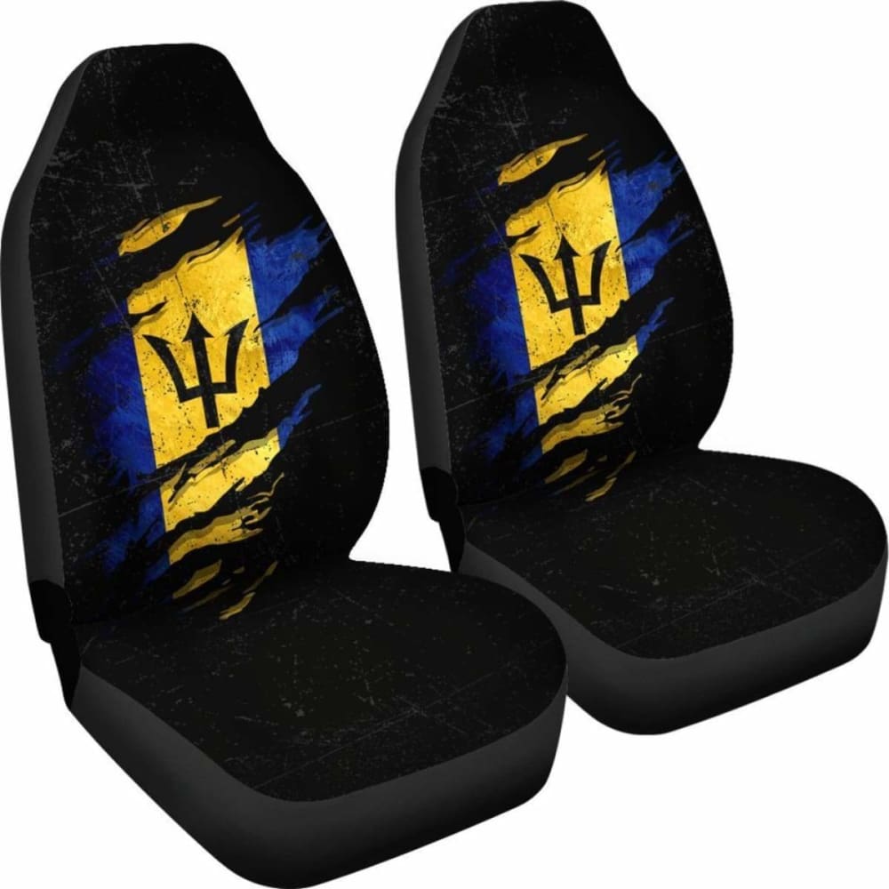 Barbados In Me Car Seat Covers - Special Grunge Style