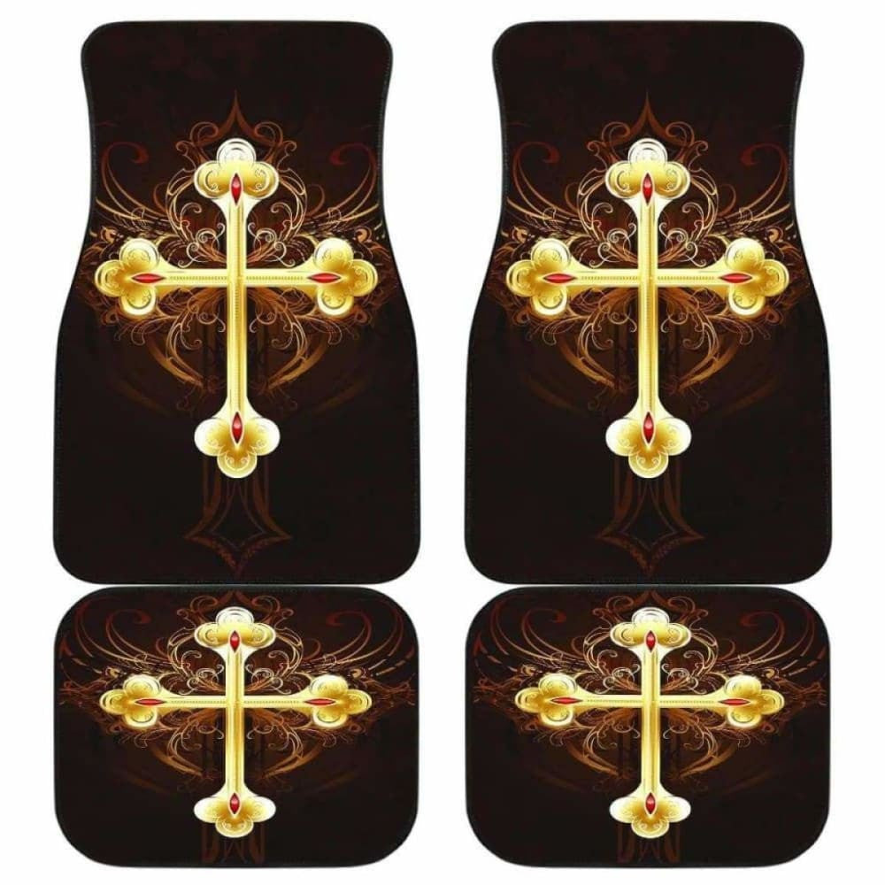 Golden Cross Car Mats