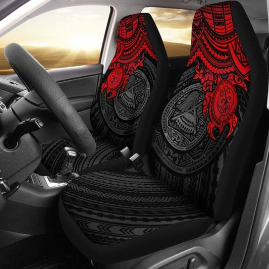 American Samoa Polynesian Car Seat Covers - Red Turtle - Amazing