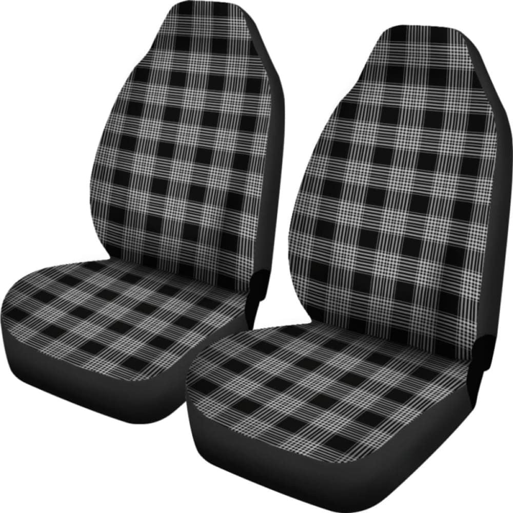 Black And White Plaid Car Seat Covers | Give Your Car A Makeover!