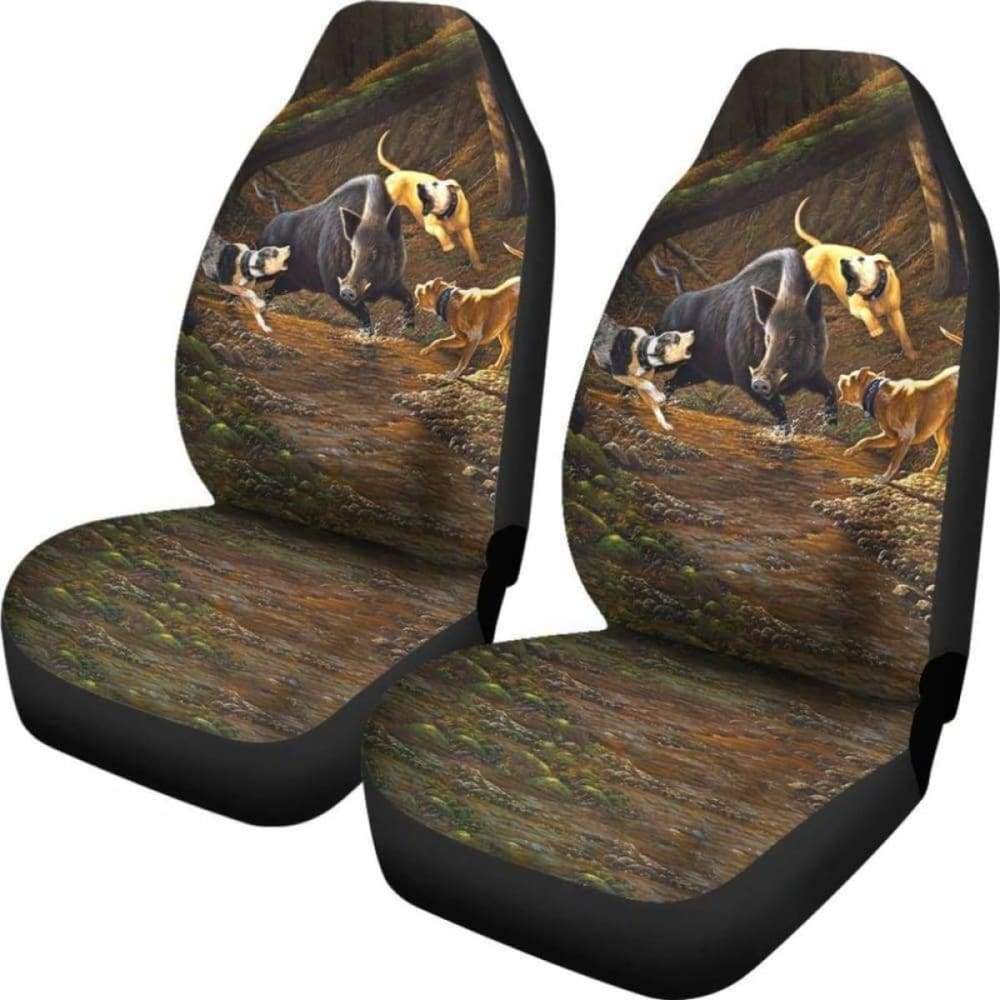 Hunting Camo Car Seat Cover