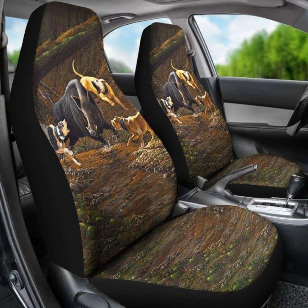 Hunting Camo Car Seat Cover