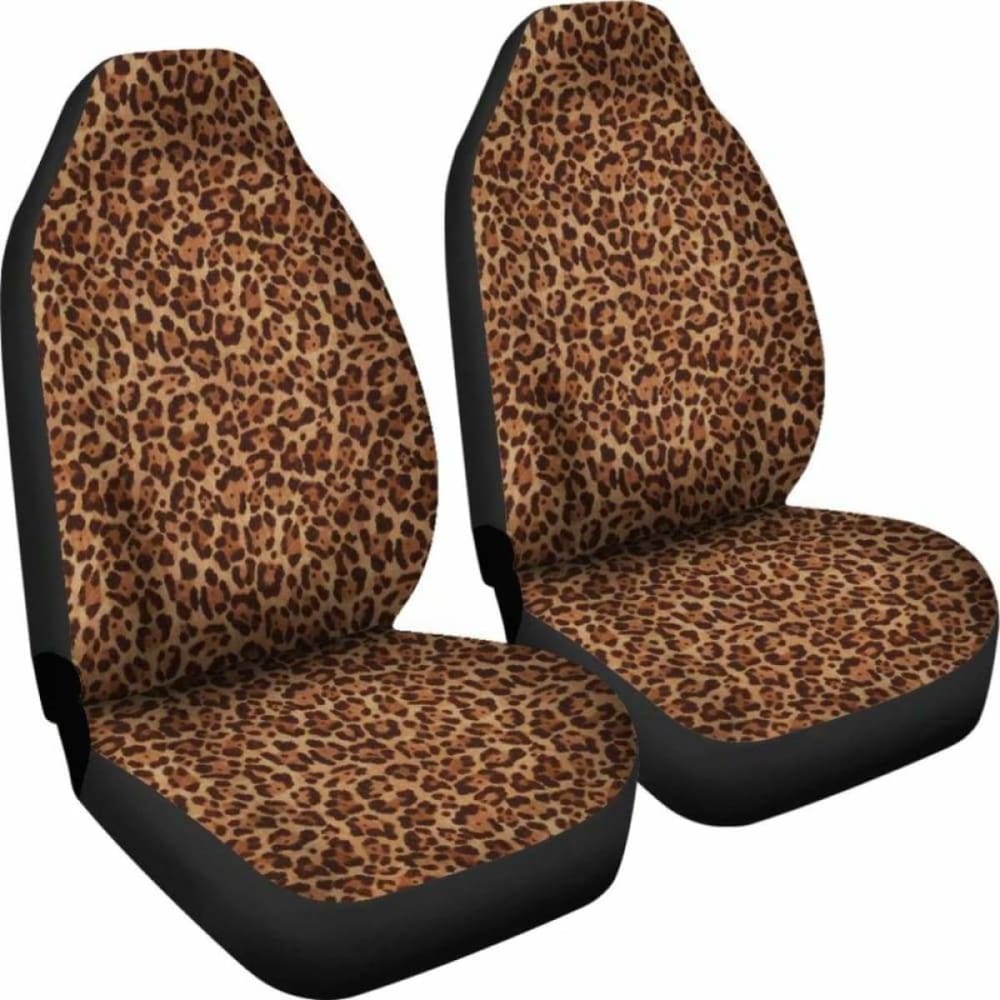 Leopard Skin Animal Print Car Seat Covers