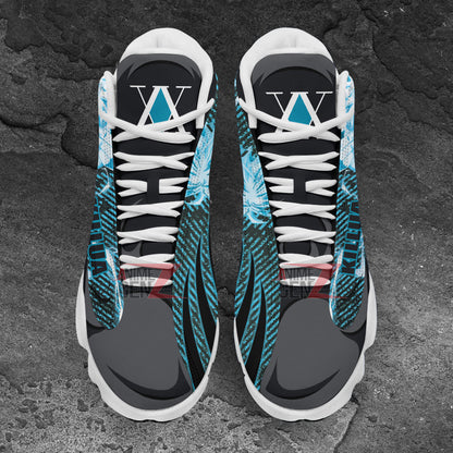 Hunter x Hunter Air Jordan 13 Sneakers Custom Anime Zoldyck Killua Shoes